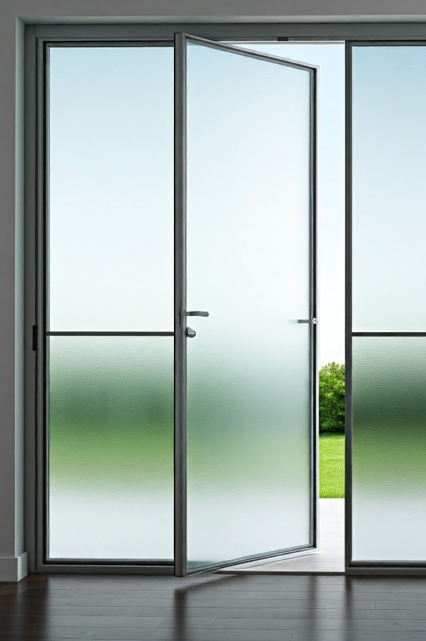 Glass Installation Example 5 - Miami office glass partition