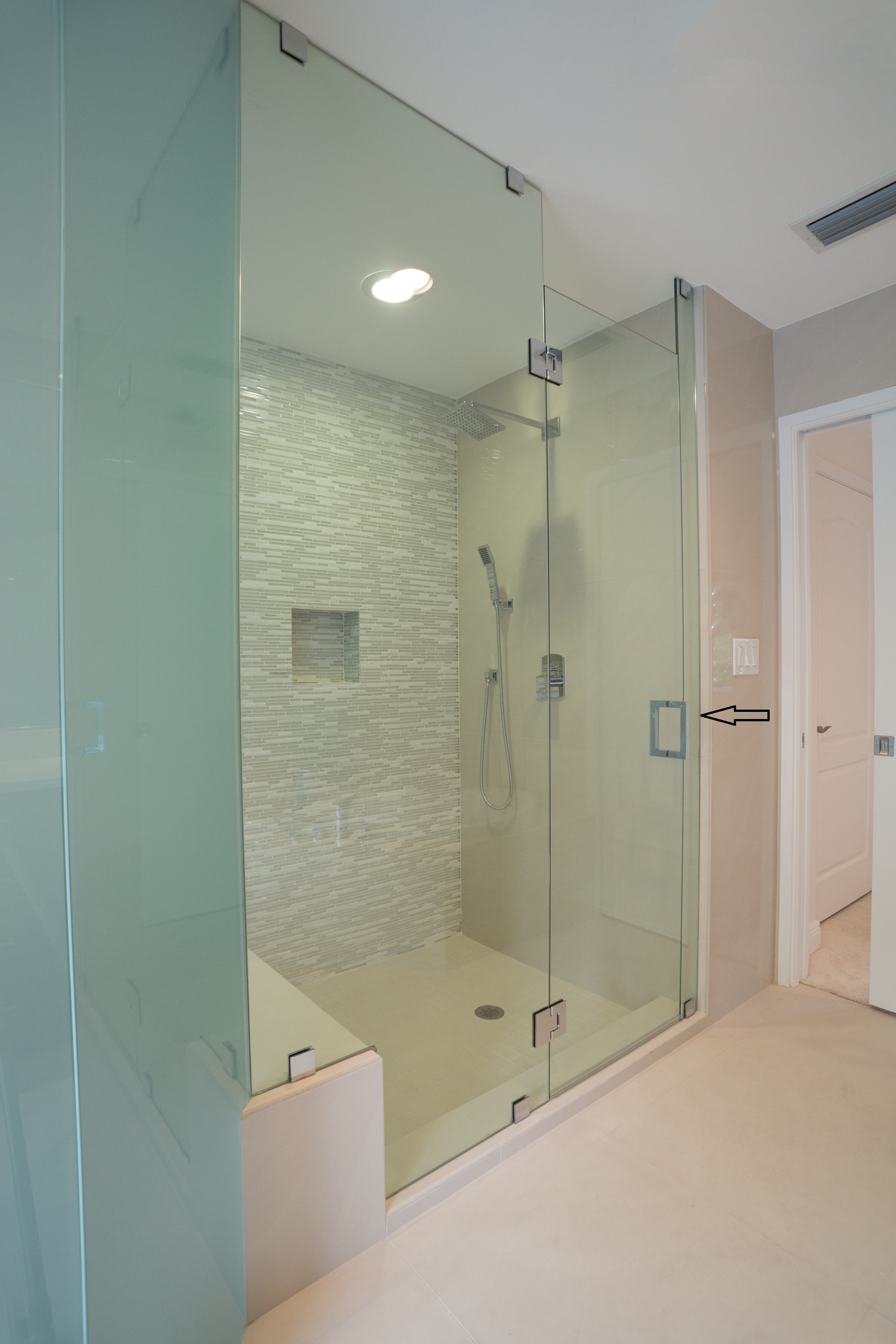 Professional glass installation